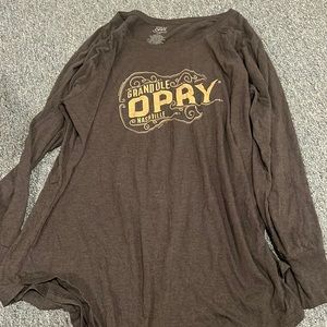Grand Ole Opry Gray Long Sleeve